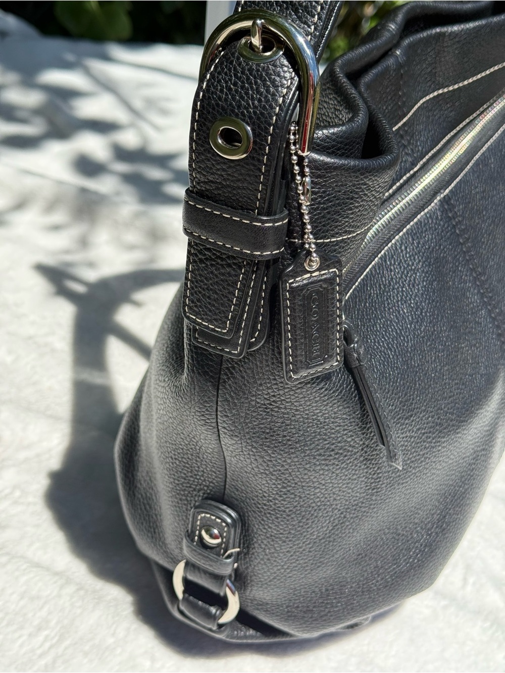 Coach Bleecker F15064 vintage convertible duffle hobo and crossbody bag - Picture 3 of 8
